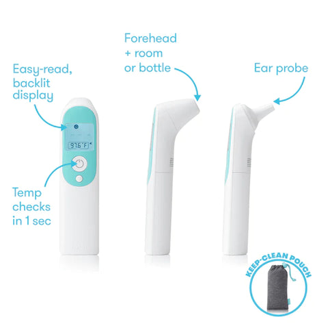 3-in-1 Ear, Forehead & Touchless Infared Thermometer