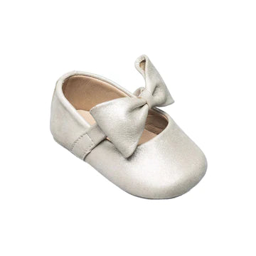 Baby Ballerina with Bow - Talc