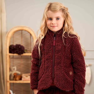 Toddler Fleece Pocket Jacket - Fig