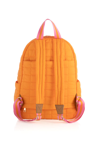 Quilted Nylon Backpack