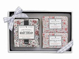 Soap & Body Cream Trio - Honeyed Grapefruit