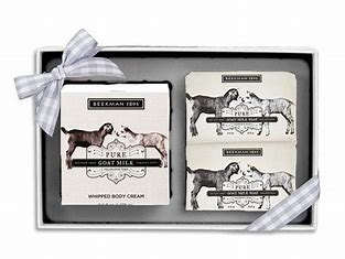 Soap & Body Cream Trio - Pure Goat Milk