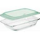 Rectangle Glass Baking Dish with Lid - 3 Quart