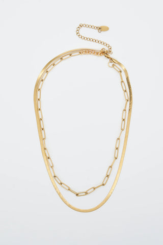Paperclip & Snake Choker