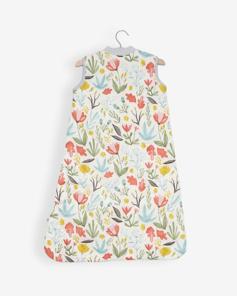 Cotton Muslin Quilted Sleep Bag - Meadow
