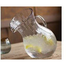 Ribbed Tilted Pitcher