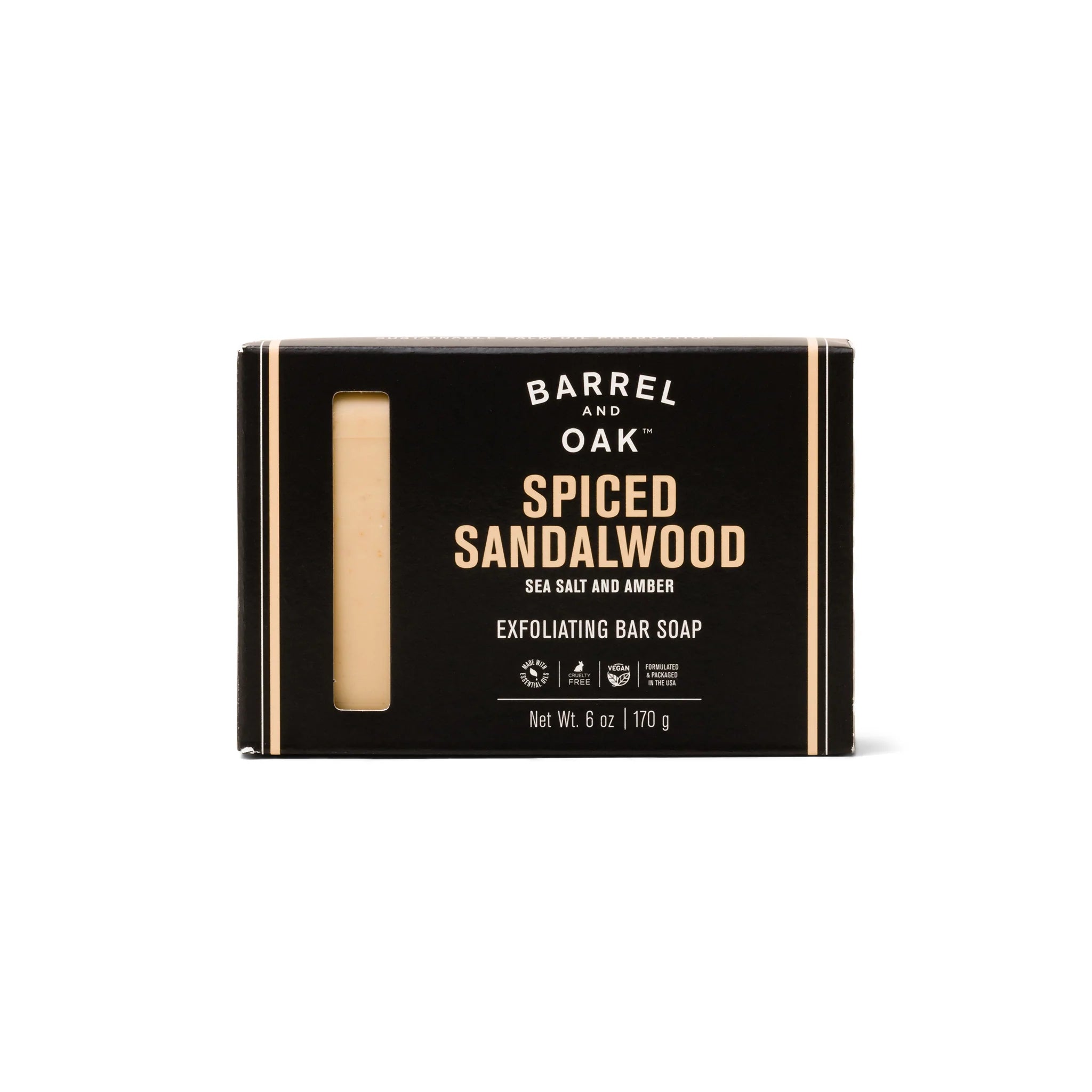 Exfoliating Bar Soap - Sandalwood