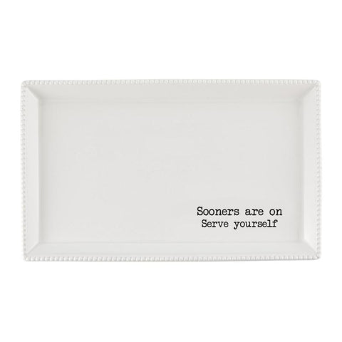 Sooners Serving Platter
