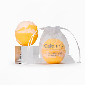 Coconut Milk Bath Bomb