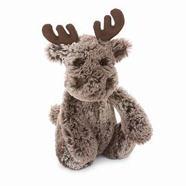 Bashful Moose Plush Toy