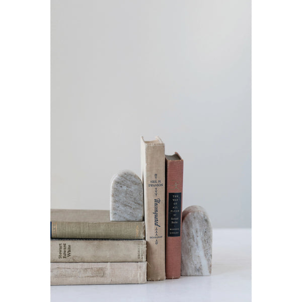 Marble Decor Bookends