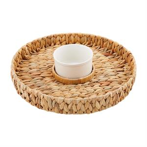 Water Hyacinth Chip 'N Dip Set