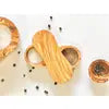 Olive Wood Salt & Pepper Keeper